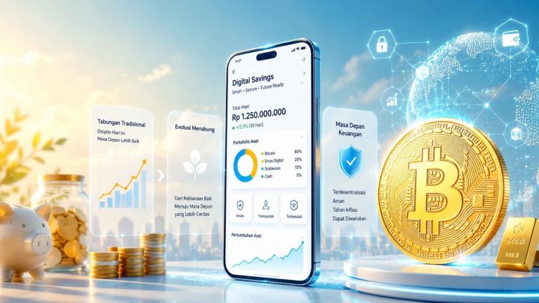 Menabung, Bitcoin, Tabungan Digital